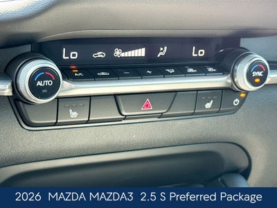 2026 Mazda Mazda3 2.5 S Preferred