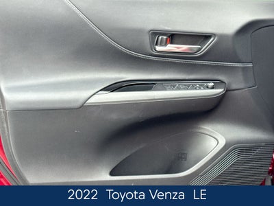 2022 Toyota Venza LE