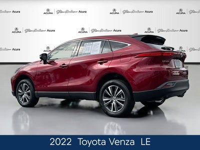 2022 Toyota Venza LE
