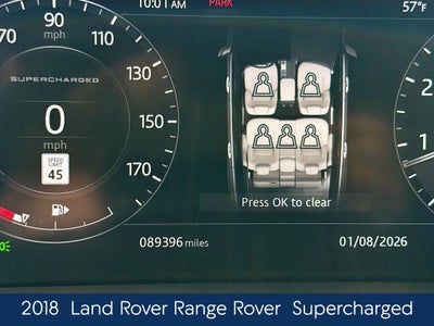 2018 Land Rover Range Rover 5.0L V8 Supercharged