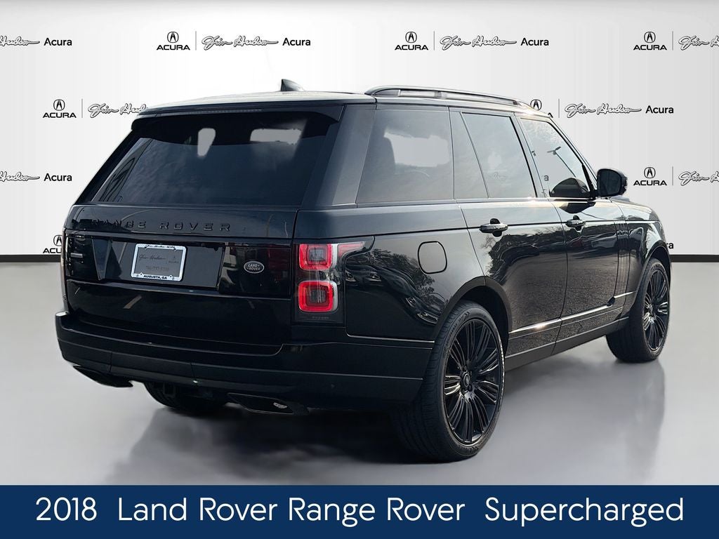 2018 Land Rover Range Rover 5.0L V8 Supercharged