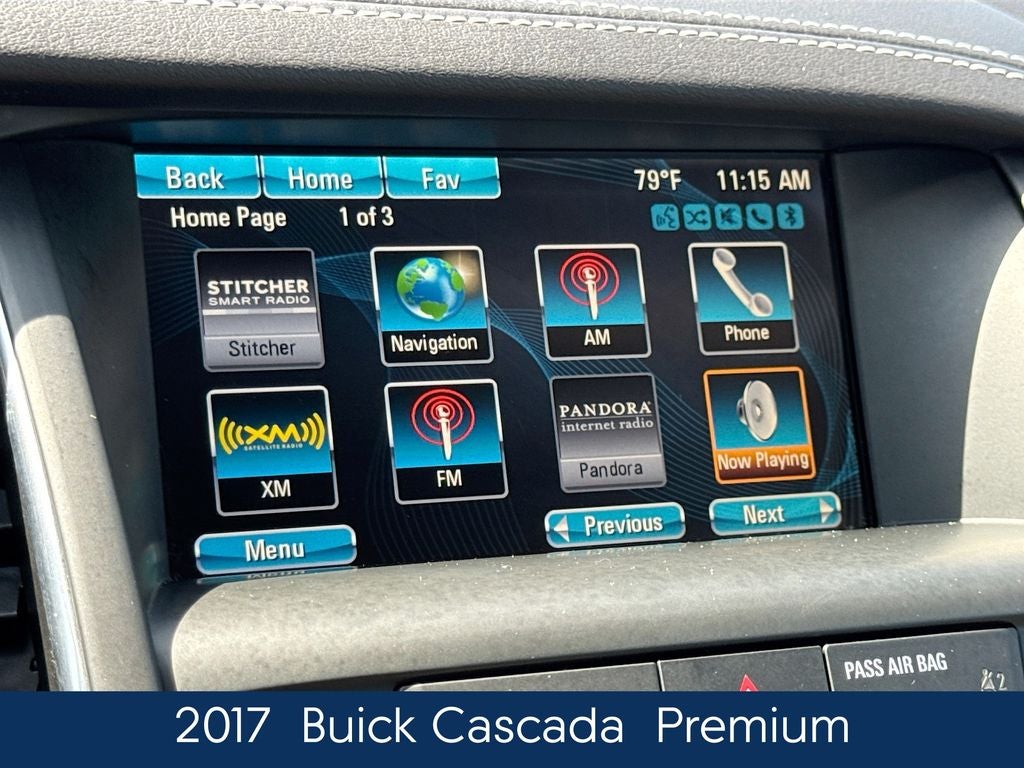 2017 Buick Cascada Premium