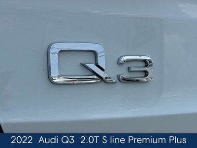 2022 Audi Q3 Premium Plus S Line quattro