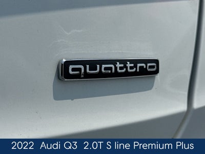 2022 Audi Q3 Premium Plus S Line quattro