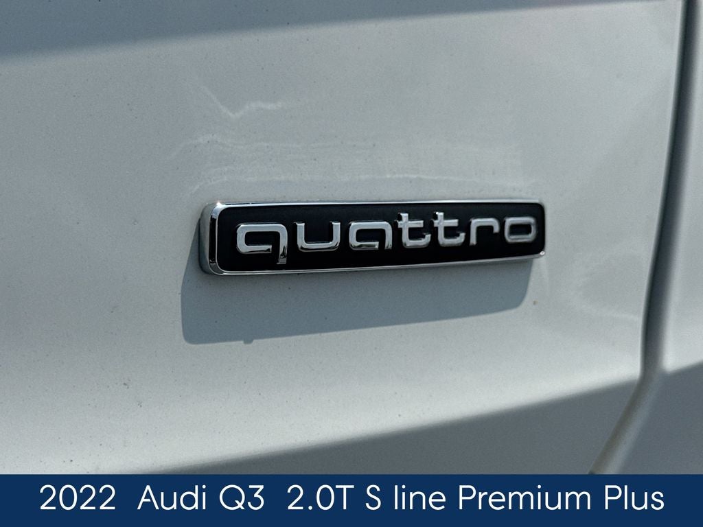 2022 Audi Q3 Premium Plus S Line quattro