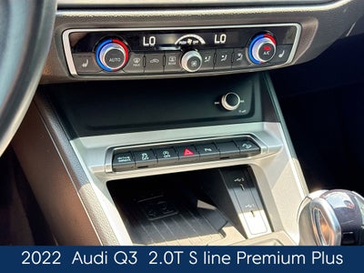 2022 Audi Q3 Premium Plus S Line quattro