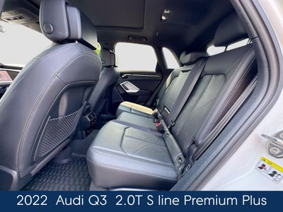 2022 Audi Q3 Premium Plus S Line quattro