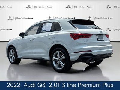 2022 Audi Q3 Premium Plus S Line quattro