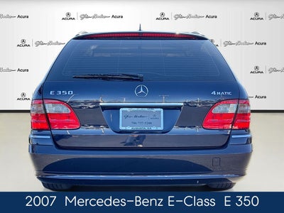 2007 Mercedes-Benz E-Class E 350 4MATIC®