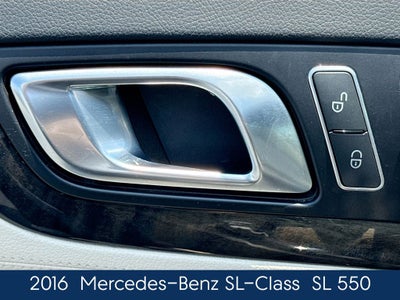 2016 Mercedes-Benz SL-Class SL 550