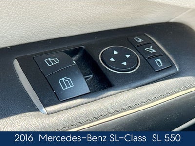 2016 Mercedes-Benz SL-Class SL 550