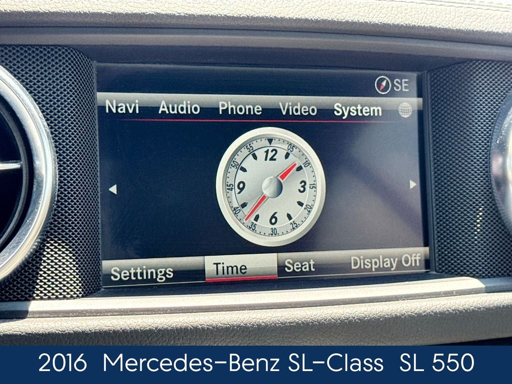 2016 Mercedes-Benz SL-Class SL 550