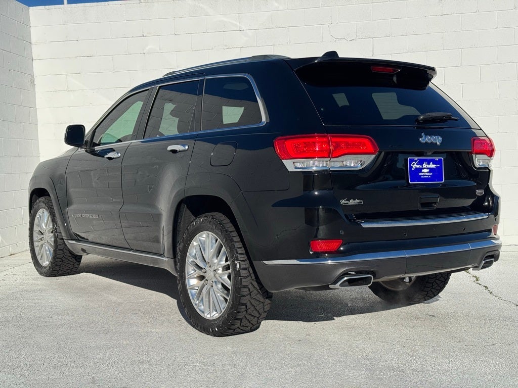 2018 Jeep Grand Cherokee Summit