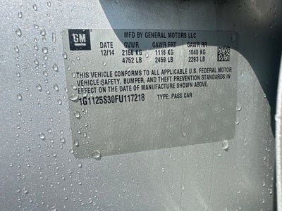2015 Chevrolet Impala LT 2LT