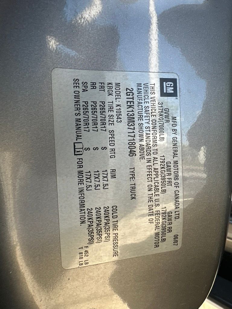 2007 GMC Sierra 1500 SLE2