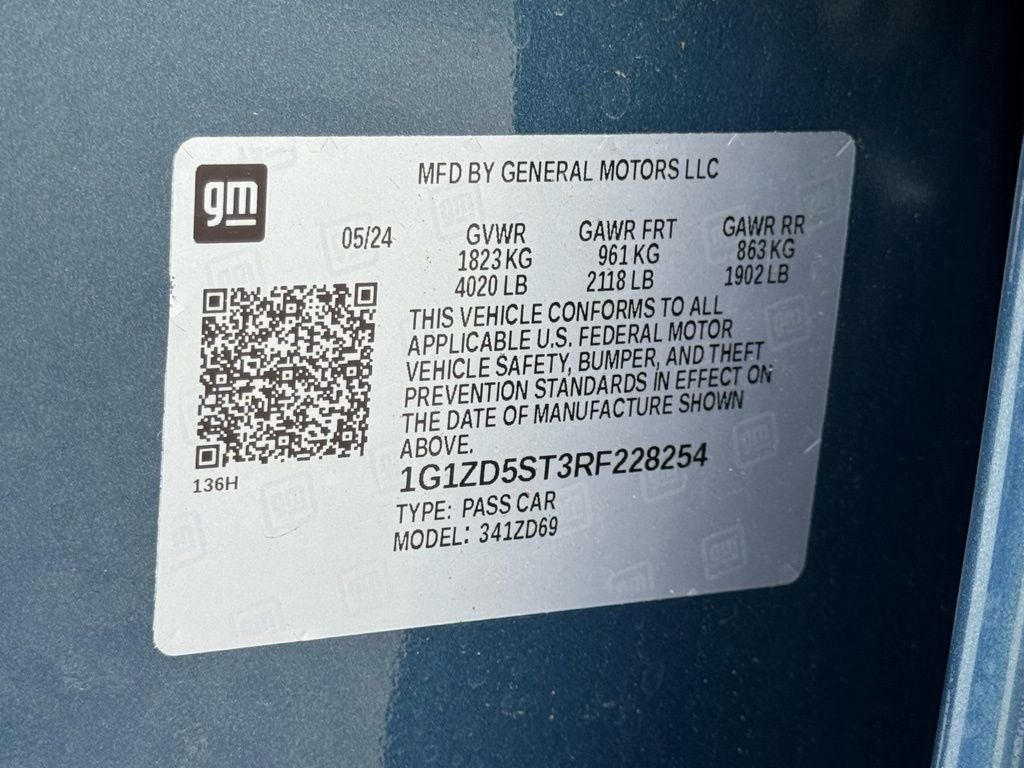 2024 Chevrolet Malibu LT 1LT