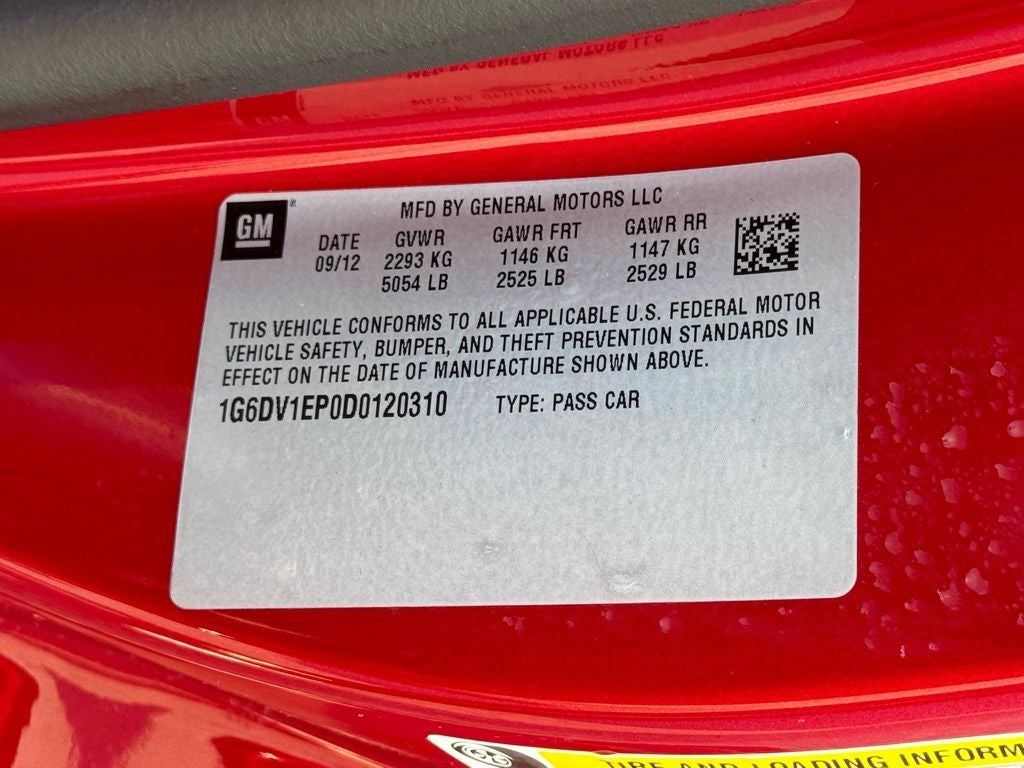 2013 Cadillac CTS-V Base