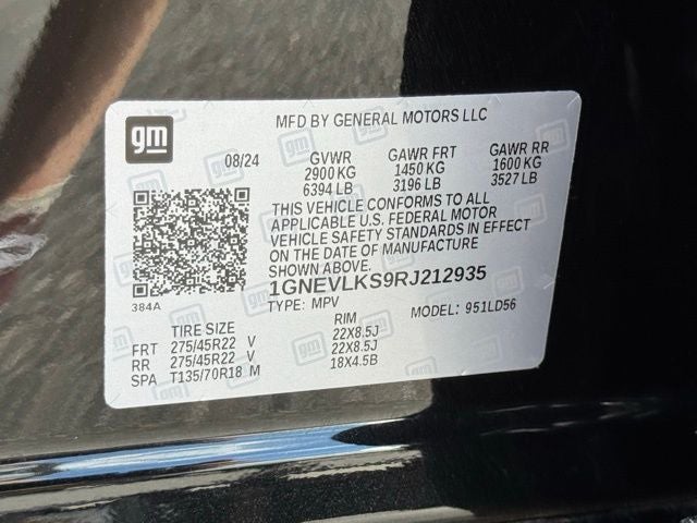 2024 Chevrolet Traverse RS