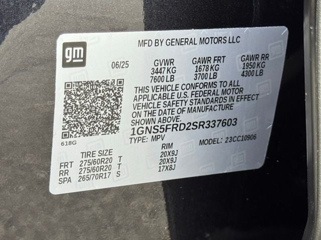 2025 Chevrolet Suburban Premier