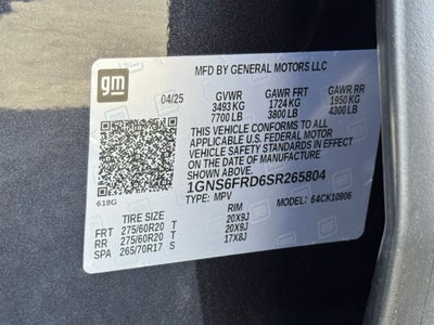 2025 Chevrolet Suburban Premier