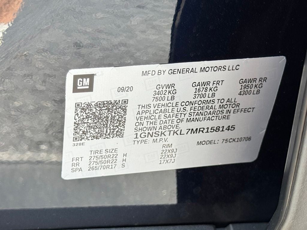 2021 Chevrolet Tahoe High Country