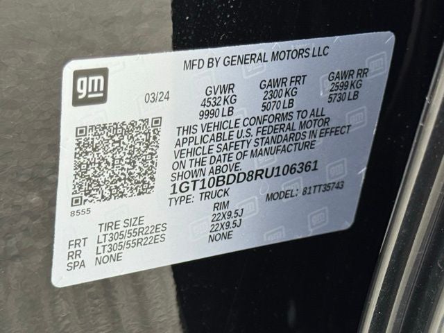 2024 GMC Hummer EV Pickup 2X