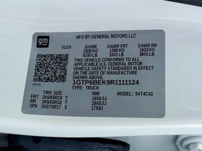 2024 GMC Canyon Elevation