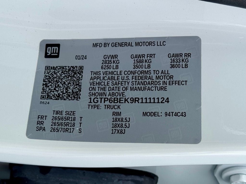 2024 GMC Canyon Elevation