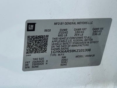 2019 Cadillac XT5 Base