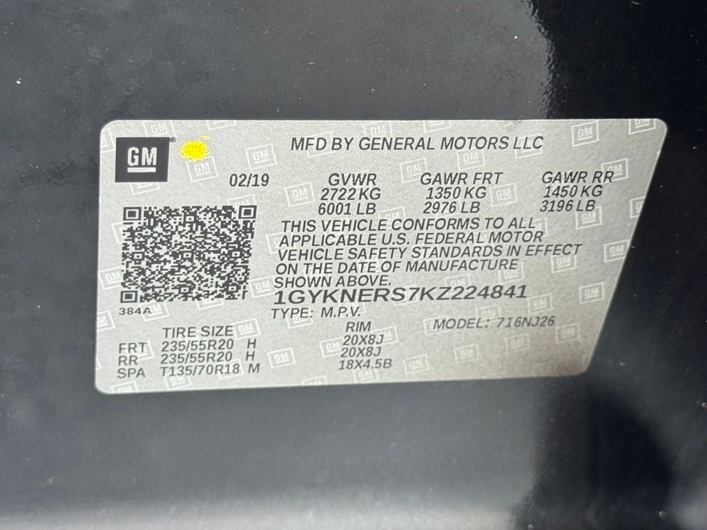 2019 Cadillac XT5 Premium Luxury