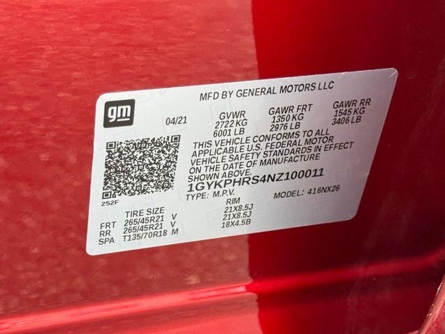 2022 Cadillac XT6 Sport