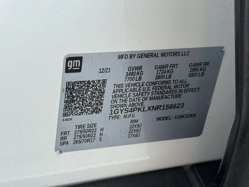 2022 Cadillac Escalade ESV Sport