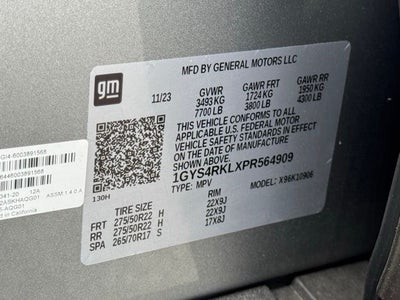 2023 Cadillac Escalade ESV Sport Platinum