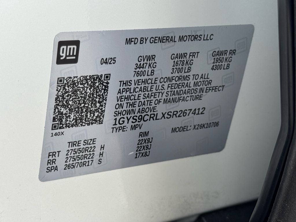 2025 Cadillac Escalade Premium Luxury