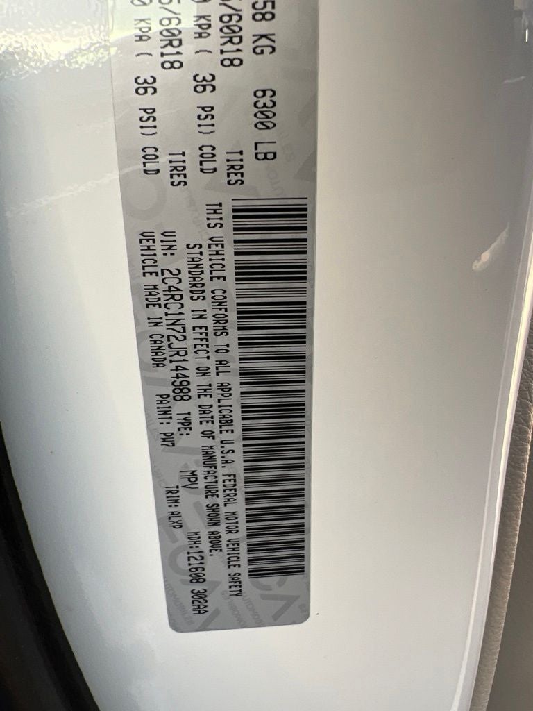 2018 Chrysler Pacifica Hybrid Limited