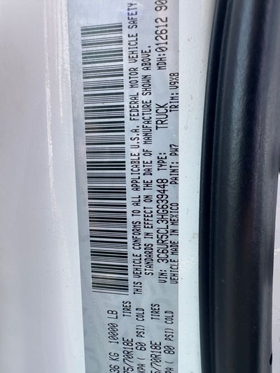 2017 RAM 2500 Tradesman