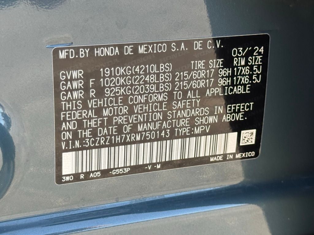 2024 Honda HR-V EX-L