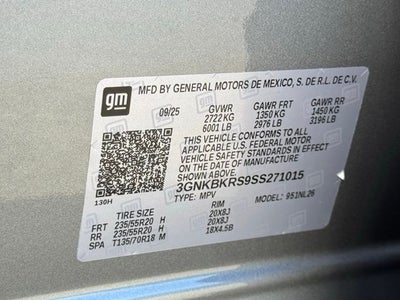 2025 Chevrolet Blazer RS