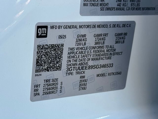 2025 GMC Sierra 1500 AT4