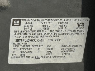 2016 Cadillac SRX Performance
