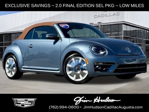 2019 Volkswagen Beetle Convertible 2.0T Final Edition SEL