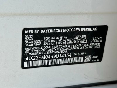 2024 BMW X7 xDrive40i