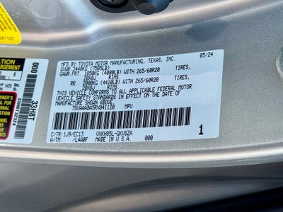 2024 Toyota Sequoia SR5