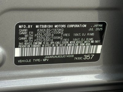 2025 Mitsubishi Outlander Sport 2.0 Trail Edition