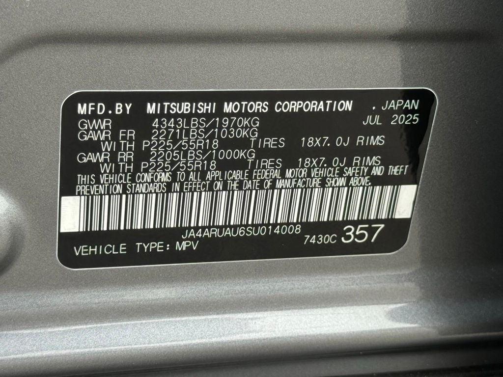 2025 Mitsubishi Outlander Sport 2.0 Trail Edition