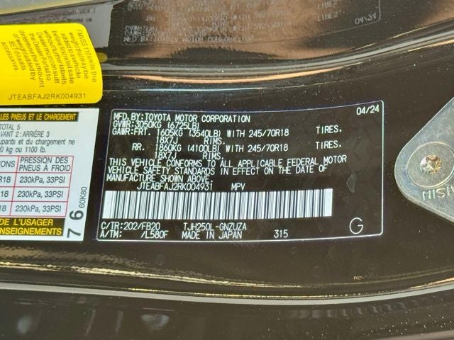 2024 Toyota Land Cruiser 1958