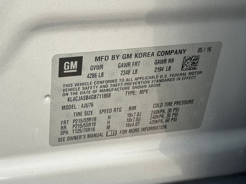 2016 Buick Encore Base