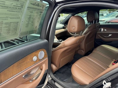 2018 Mercedes-Benz E-Class E 400 4MATIC®
