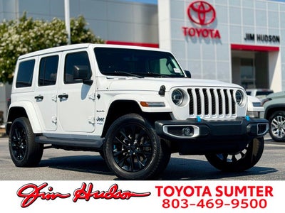 2022 Jeep Wrangler Unlimited Sahara 4xe One-touch Skyroof