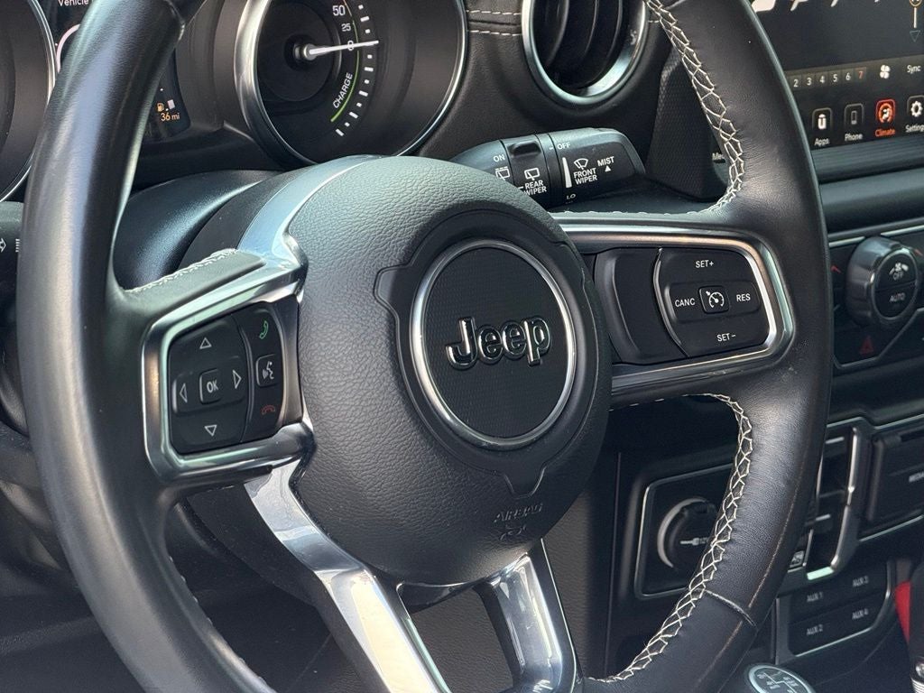 2022 Jeep Wrangler Unlimited Sahara 4xe One-touch Skyroof